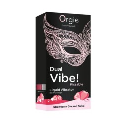 Orgie - Flüssiger Doppel-Vibrator Erdbeere Gin & Tonic