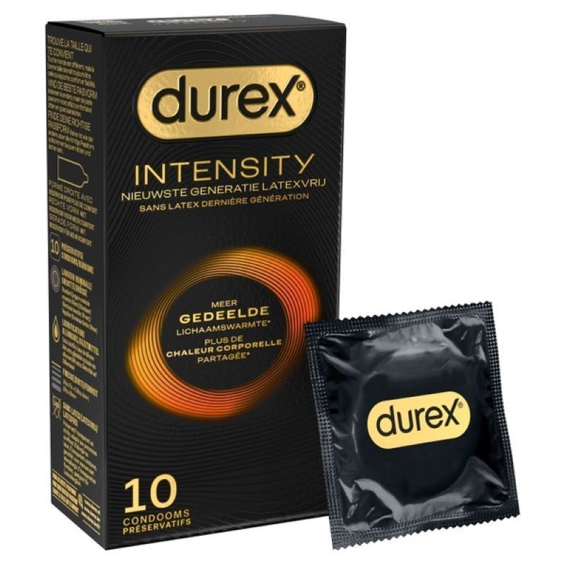 Durex - Prezervatyvai Intensity - 10 vienetų