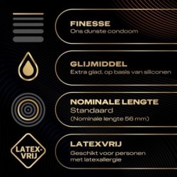 Durex - Prezervatyvai Intensity - 10 vienetų