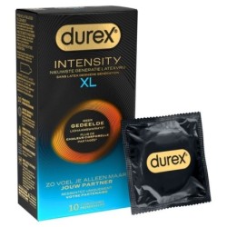 Durex - Prezervatyvai Intensity XL - 10 vienetų