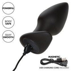 Rock Bottom Perfect Plug Anale 10 Vibrazioni Silicone Nero