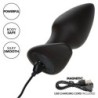 Rock Bottom Perfect Plug Anal 10 Vibracions Silicona Negre