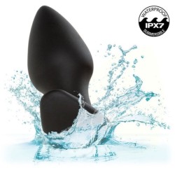 Rock Bottom Perfect Plug Anālāis Rota 10 Vibrācijas Silikona Melns