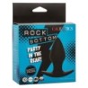 Rock Bottom Perfect Plug Anālāis Rota 10 Vibrācijas Silikona Melns