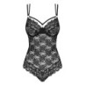 Body in pizzo - Nero L/XL