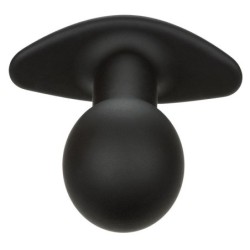 Plug Anal Rock Bottom 10 Vibrations Silicone Noir