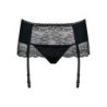 Porte-jarretelles avec string Miamor - Noir L/XL
