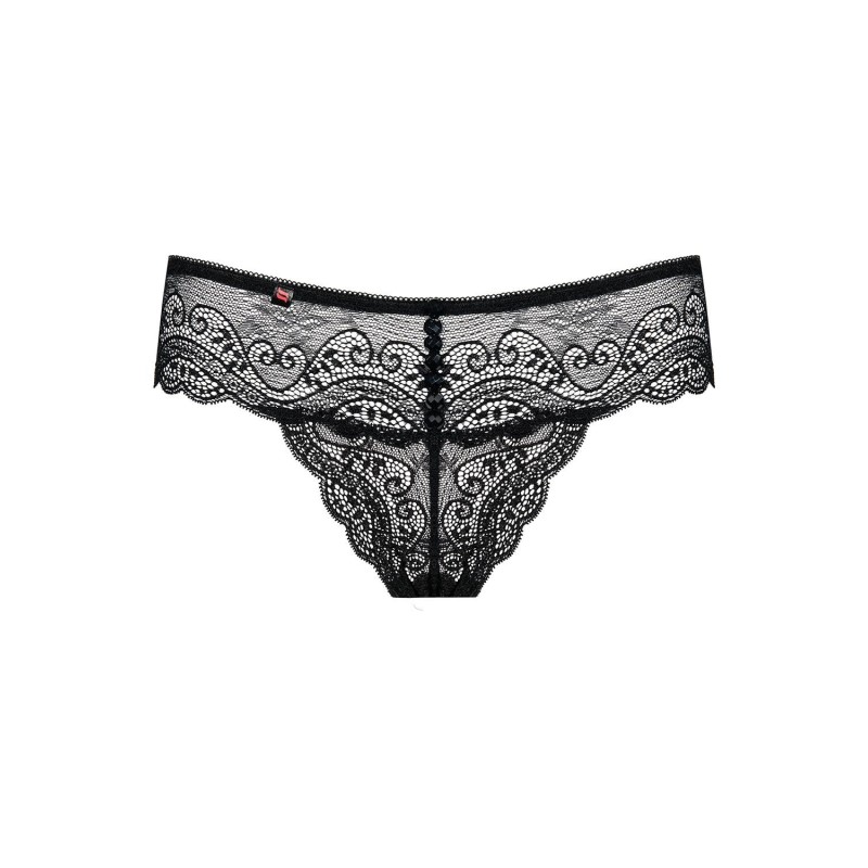 Miamor pitsilised stringid - Must L/XL