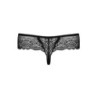 Miamor Lace Thong - Black L/XL