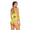 Body a impatto Neonia con cerniera - Giallo neon L/XL