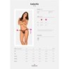 Isabellia seksualūs nėriniuoti stringai - Juoda L/XL