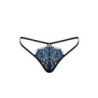 Seksualios nėriniuotos stringai Yassmyne - Mėlyna L/XL
