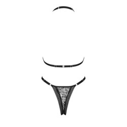 Conjunto de sutiã Xenita com tanga sexy L/XL