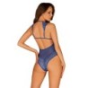 Giselia kanten body - Blauw M/L