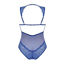 Giselia mežģīņu bodijs - Zils M/L