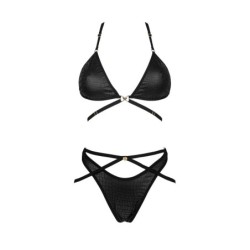 Conjunto de lingerie Cobra Nive - Preto L/XL