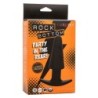 Rock Bottom Konisk Anal Plug med 10 Vibrationer, Silikone, Sort