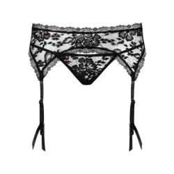 Catia sukahoidja ja stringid - Must L/XL