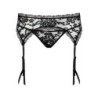 Catia sukahoidja ja stringid - Must L/XL