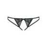 String Ouvert Coquin - Noir L/XL