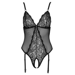 Body met open kruis - Zwart M