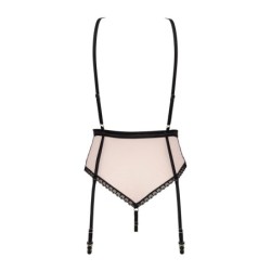 Teddy com cinta-liga Lilines - Rosa L/XL