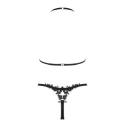 Celia Noir - Set Trasparente - Nero M/L