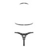 Celia Noir - Set Trasparente - Nero M/L