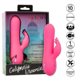Sacramento Sweetie Roze Rabbit Vibrator By California Dreaming
