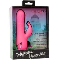 Sacramento Sweetie Vibratore Rabbit Rosa By California Dreaming