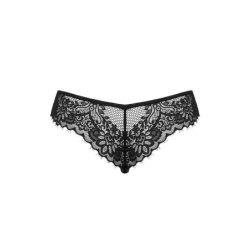 Bragas Negras de Encaje M/L