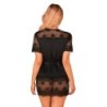 Sensuel Sort Kimono M/L