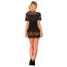 Sensuel Sort Kimono M/L