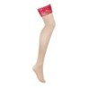 Reggicalze in pizzo Lacelove - Rosso M/L
