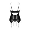 Corset et string Norides - Noir M/L