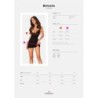 Nuisette avec string Bellastia - Noir M/L