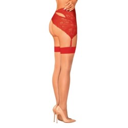 S814 Strümpfe - Rot L/XL