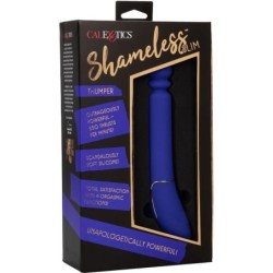 Shameless Slim Thumper masažer modre barve