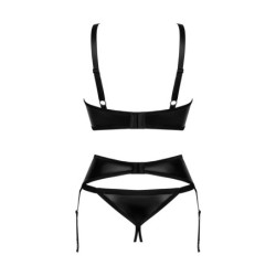 Conjunto de 3 piezas sin entrepierna Armares - Negro M/L