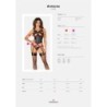 Corset et string Armares - Noir M/L