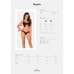 Roxelia 2-delt sæt - Sort M/L