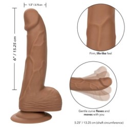 Silikonski Čepki 15.24 Cm Rjave Barve