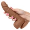 Borchie in silicone 15.24 Cm Marrone