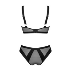 Chic Amoria kaheosaline komplekt - Must M/L