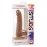 Borchie in silicone 15.24 Cm Marrone