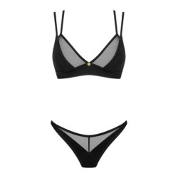 Conjunto de duas peças Nesari - Preto M/L