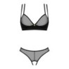 Nesari jalgevaheta kahest osast koosnev komplekt - Must M/L