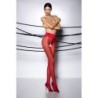 Tiopen 008 Strumpfhose mit offenem Schritt - Rot L/XL