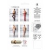 Чорапи Tiopen 008 с Отворено Дъно - Червен L/XL