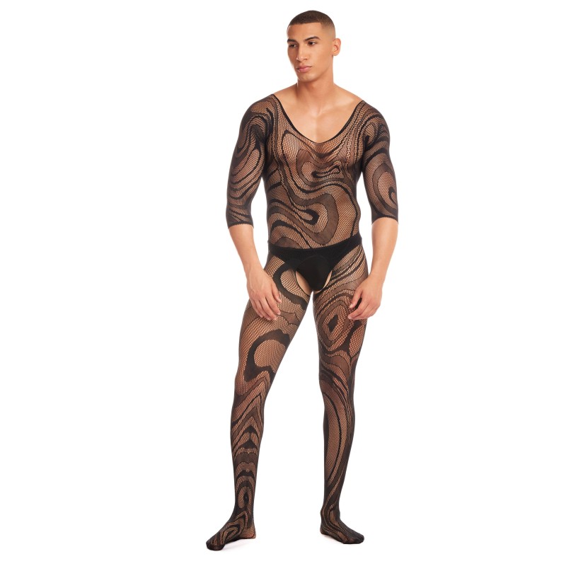 René Rofé - Supernova zweiteiliges Set - Schwarz L/XL